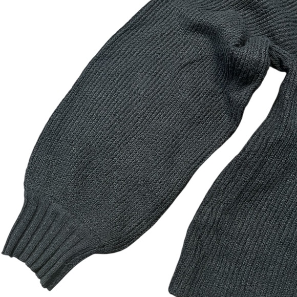 1.STATE Jewel Back Button Up Balloon Sleeve Sweater Cardigan - Picture 7 of 10